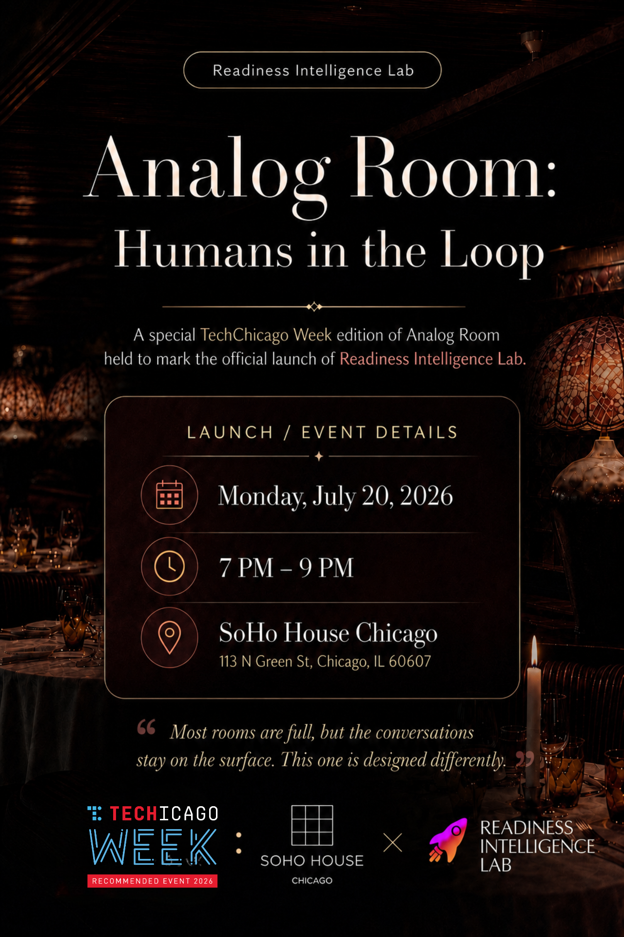 Analog Room: Ecosystem Builders in the Loop